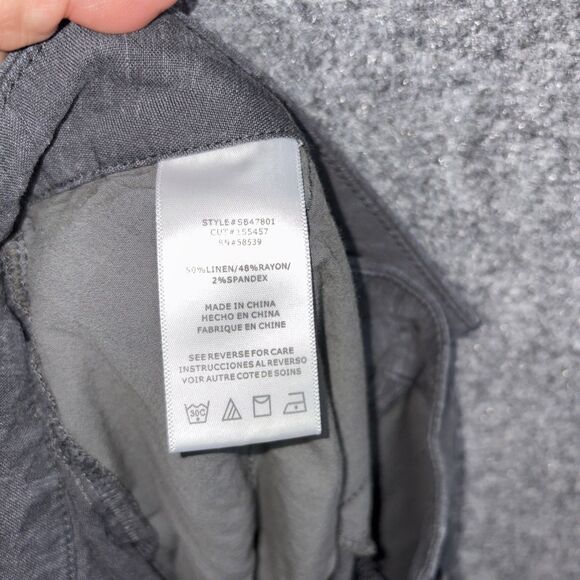 Kut From the Kloth Pants Womens Size 10 Gray Wide Leg Crop - Picture 9 of 10